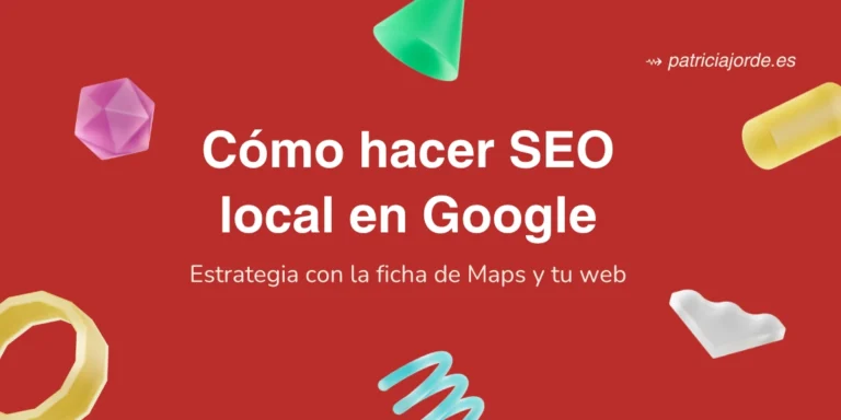 Portada artículo cómo hacer SEO local en Google