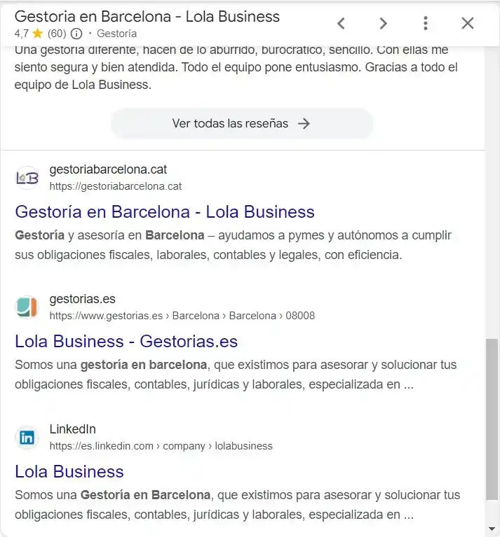 Citaciones locales de una asesoría