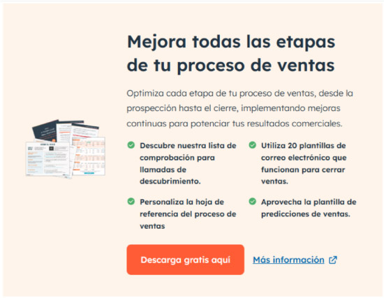 Ejemplo CTA descarga en blog
