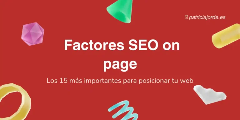 Portada artículo sobre los factores on page importantes para el SEO