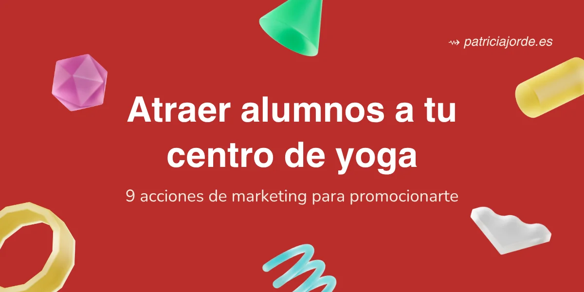 Portada artículo acciones de marketing para centros yoga