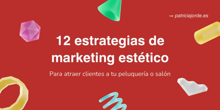 Portada artículo acciones de marketing y SEO para atraer clientes a peluquerías, centros de estética y belleza