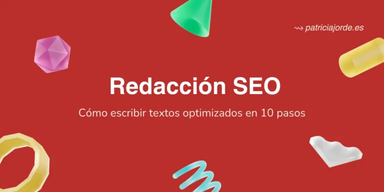 Portada artículo sobre redacción seo de contenidos optimizados